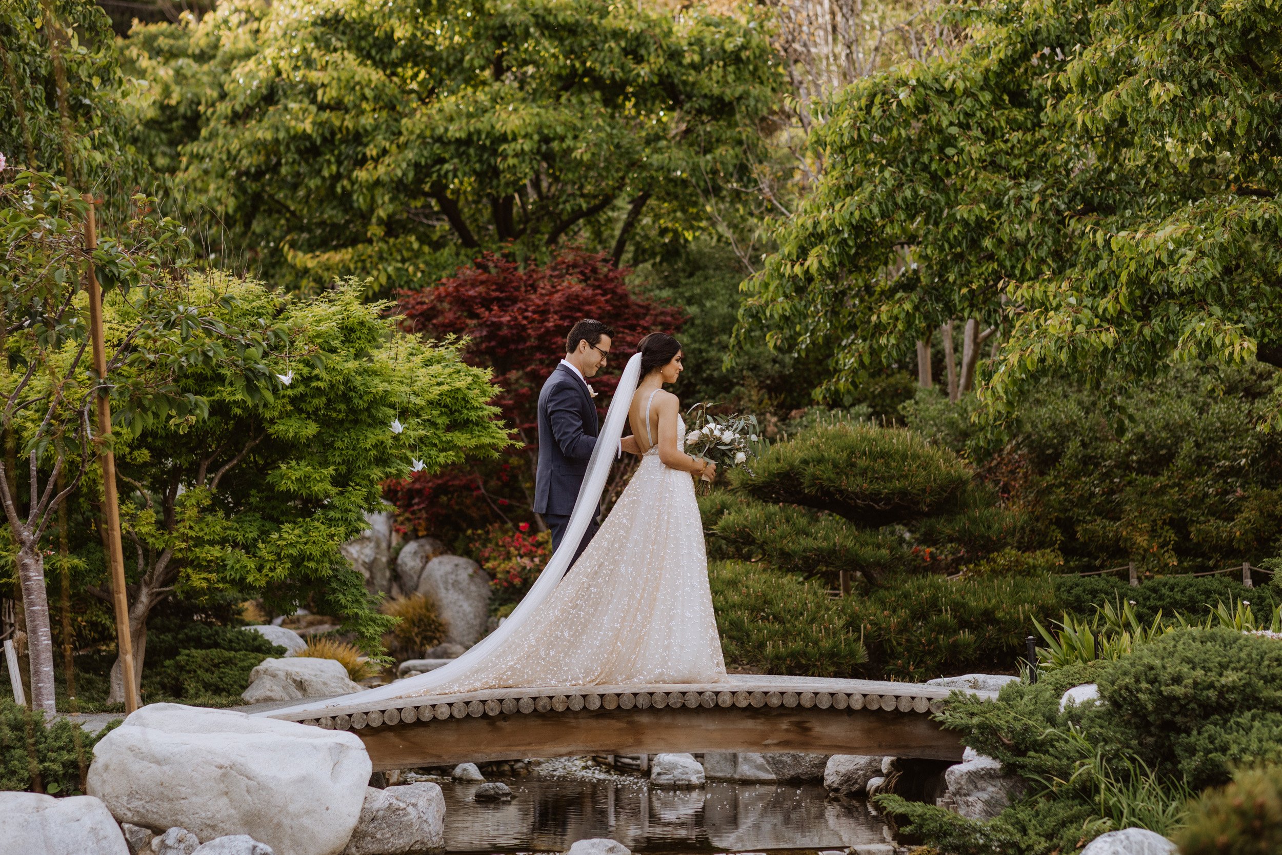 Japanese Friendship Garden Wedding | Zoe + Tyler